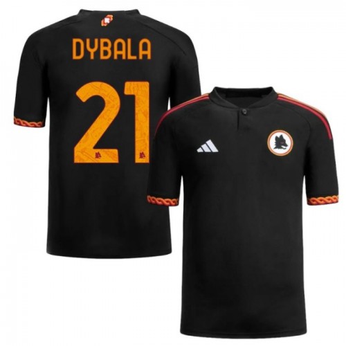 Camisola do AS Roma Dybala 21 Equipamento Terceiro 2023-24 Camisola do AS Roma Dybala 21 Equipamento Terceiro 2023-24